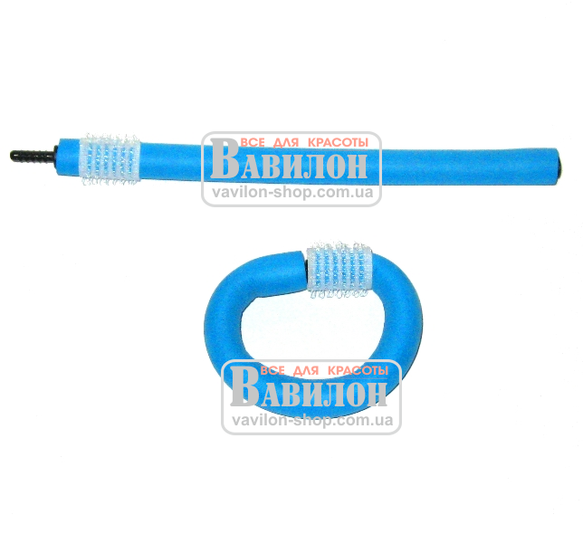 Бигуди гибкие Tico 240мм Ø12мм 10шт 300210 голубые