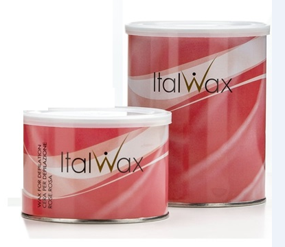 Воск в банке ItalWax Rose (роза) 800мл