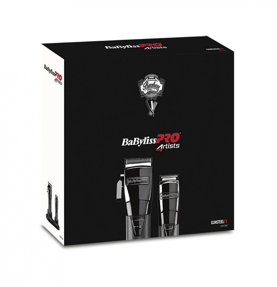 Набор профессиональных машинок для стрижки Babyliss PRO GunSteelFX FX8705E 4RTISTS