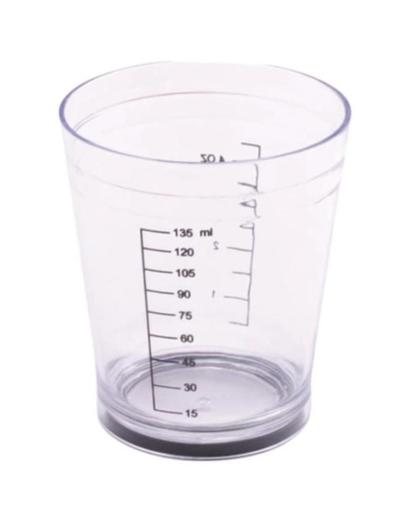 Мерный стакан Eagle Fortress с резиновым кольцом 135мл JPP064-G