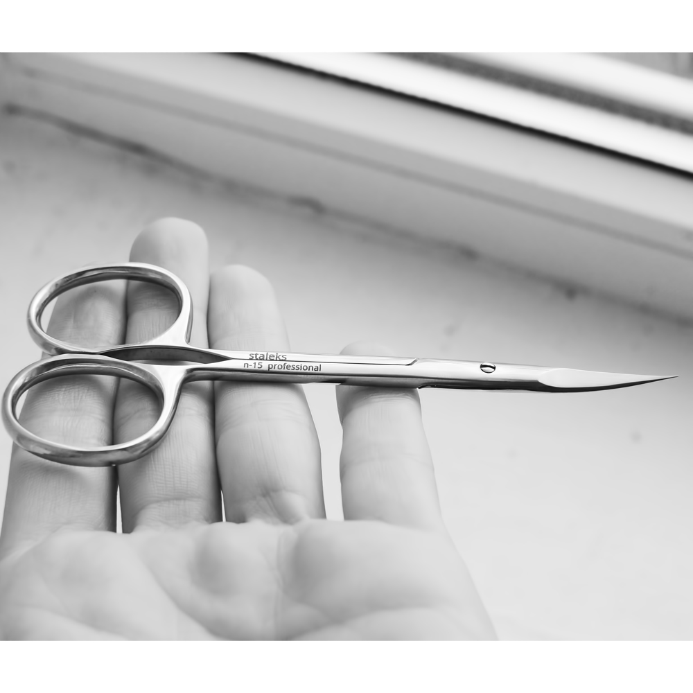 Ножницы маникюрные Сталекс Expert SE-10/3 (Н-15) 23мм