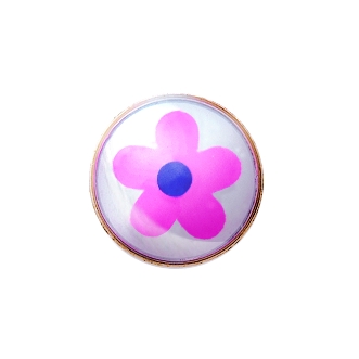 L609 Розовый цветочек