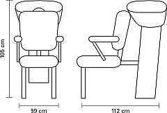 Мойка Biemeng парикмахерская BM 78011 белая керамика