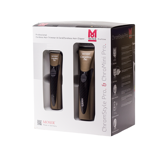 Комплект Moser ChromStyle Pro & Moser ChroMini Pro Carbon Style 1871-0078