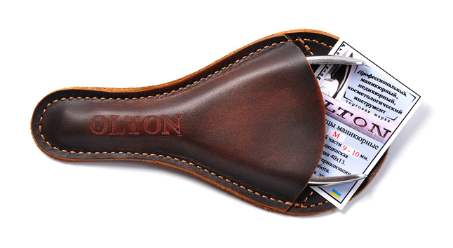 Щипцы Olton 9-10мм M + чехол (кожа)