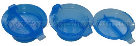 Миска с резиновым кольцом двойная 1218К