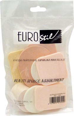 Спонжи EuroStil д/макияжа набор 01481