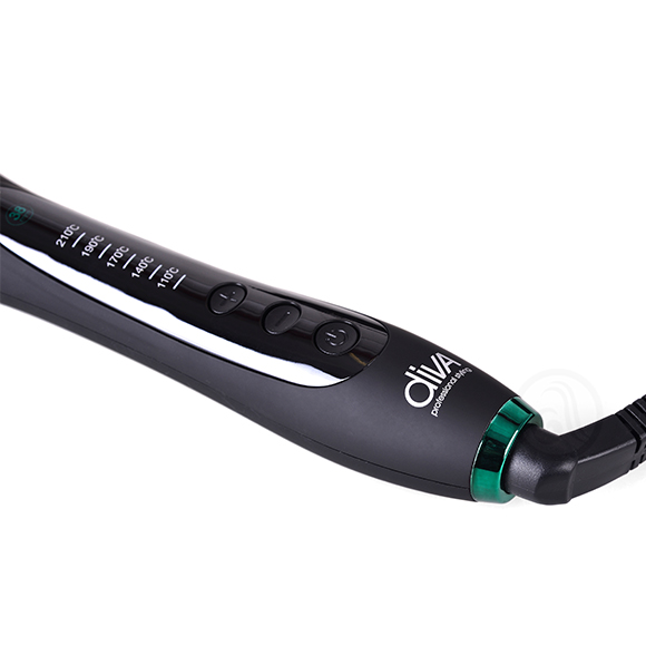 Плойка овально-цилиндрическая Diva Intelligent Digital Oval Wave Wand Ø38мм D468