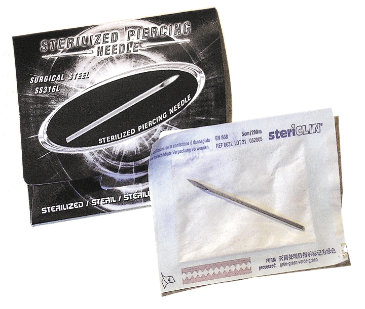 Игла для прокола в стерильной упаковке