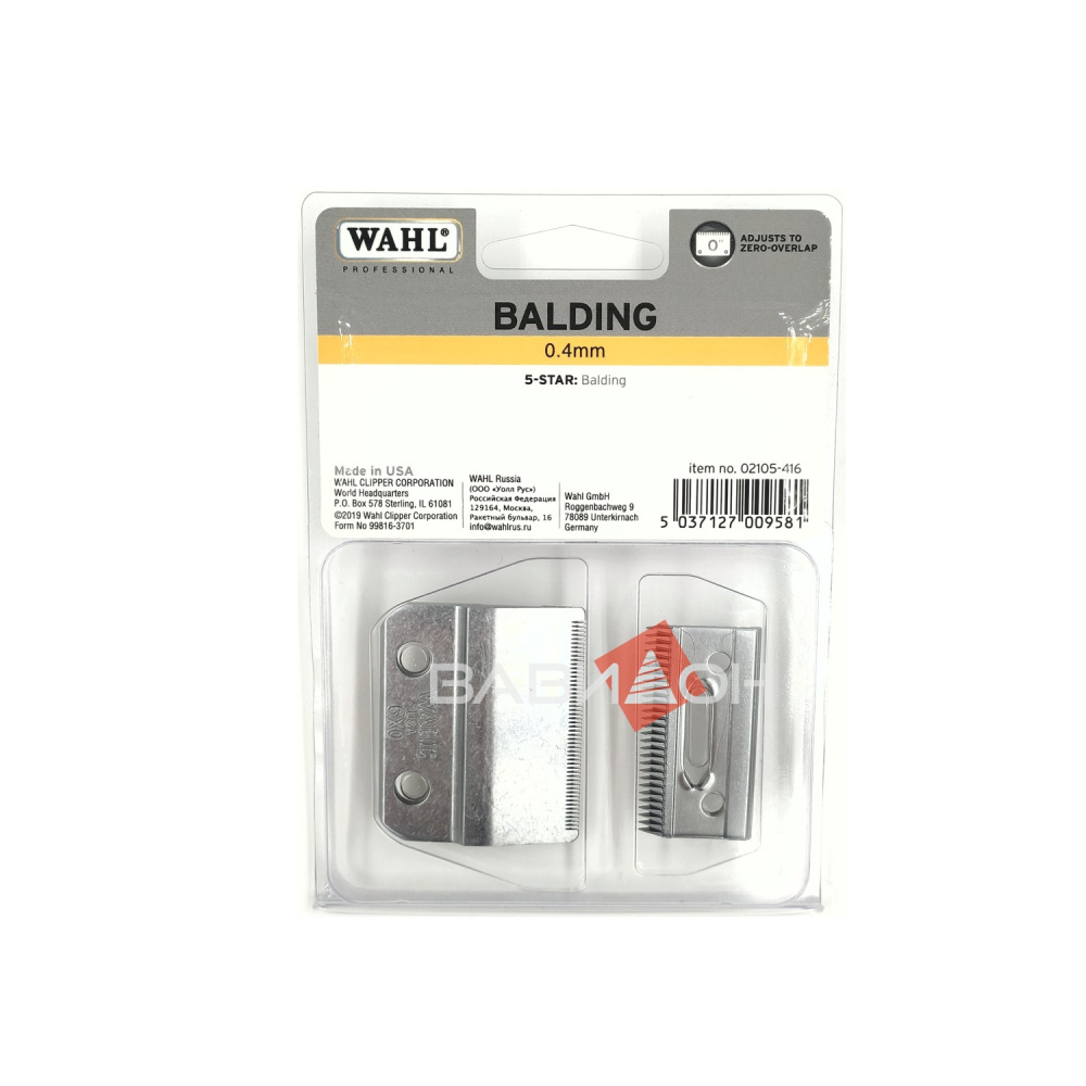 Нож для машинки Wahl Balding 02105-416