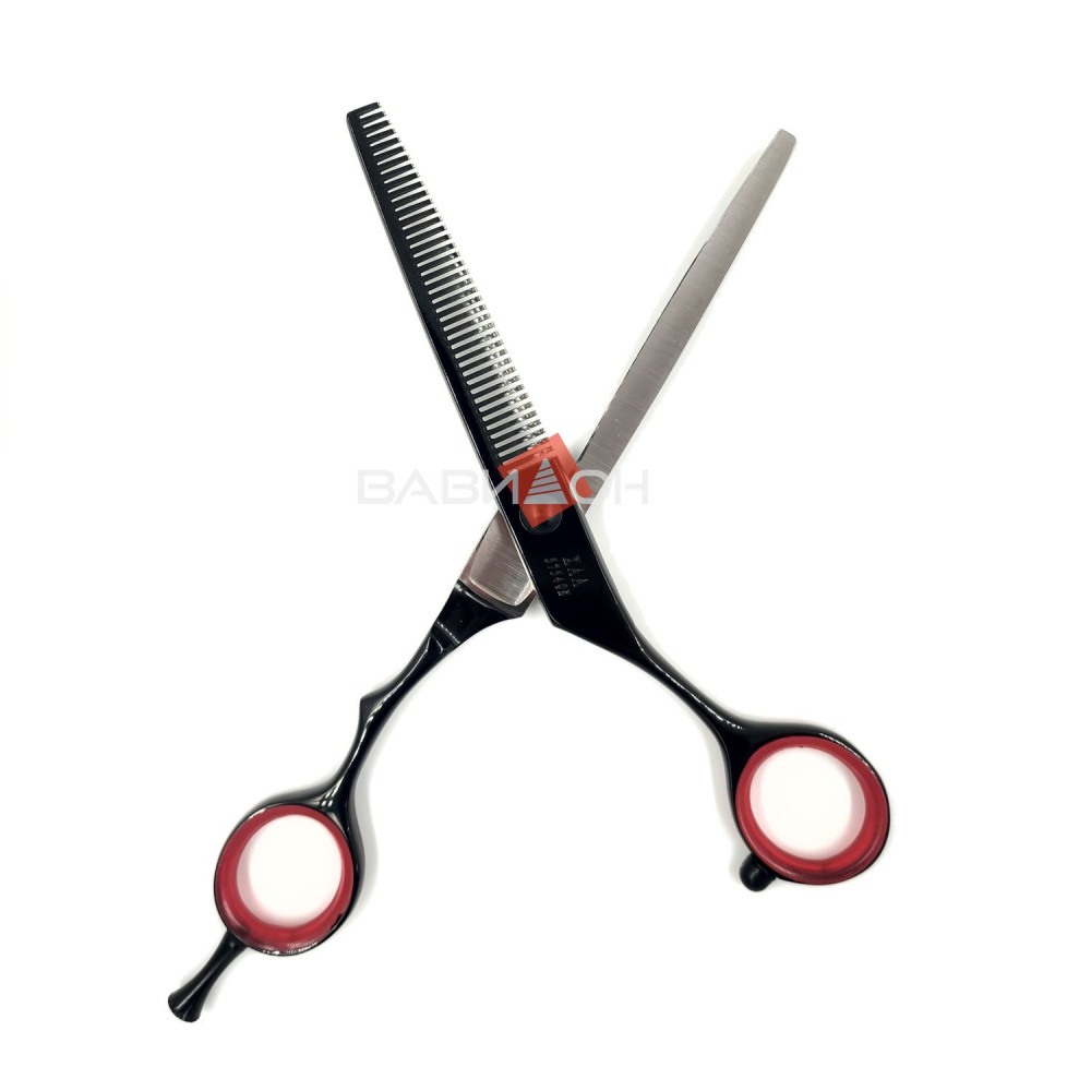 Ножницы PRO Line XAA57540N 5,5" филировочные чёрные