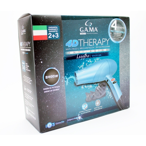 Фен GA.MA Leggero Ozone-Ion 4D Therapy+диффузор A21.LEGGEROION.4D