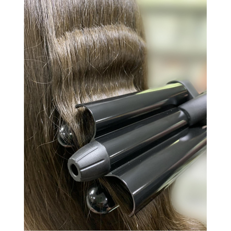 Плойка трёхстволка Tico Professional Triple Barrel Waver 100324
