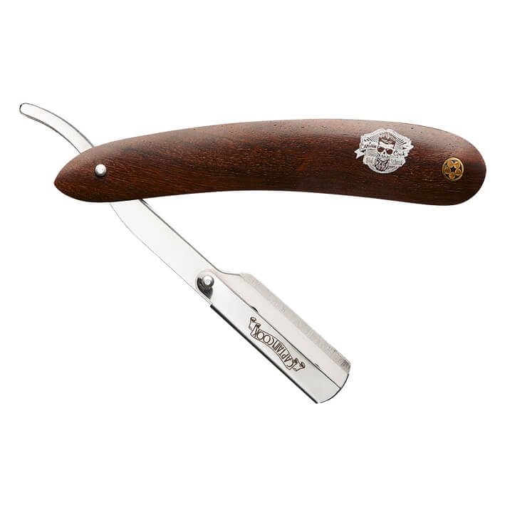 Бритва Eurostil Barber Line Wooden Shaving Razor Captain Cook 04984