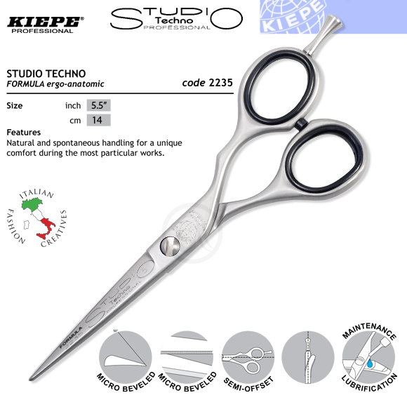 Ножиці Kiepe Studio Techno Formula 2235 / 5,5 "з рискою