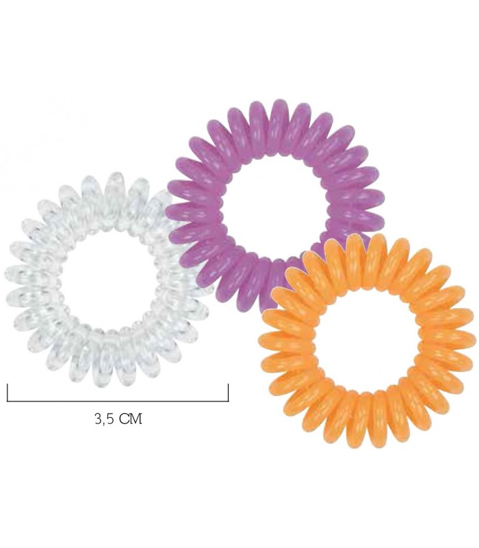 Резинки для волос Sibel Spiradelic Beach 3шт 660051300