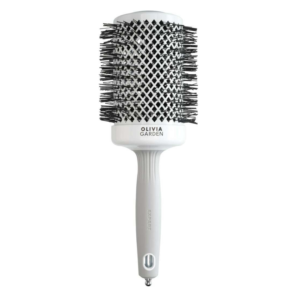 Термобраш Olivia Garden Expert Blowout Shine White&Grey 65