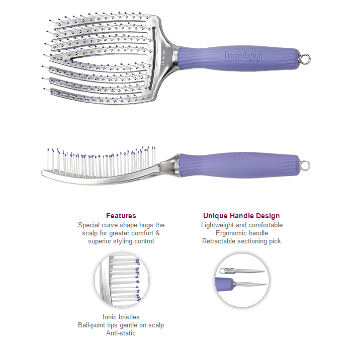 Щетка Olivia Garden Finger Brush Ionic Large FB-Large