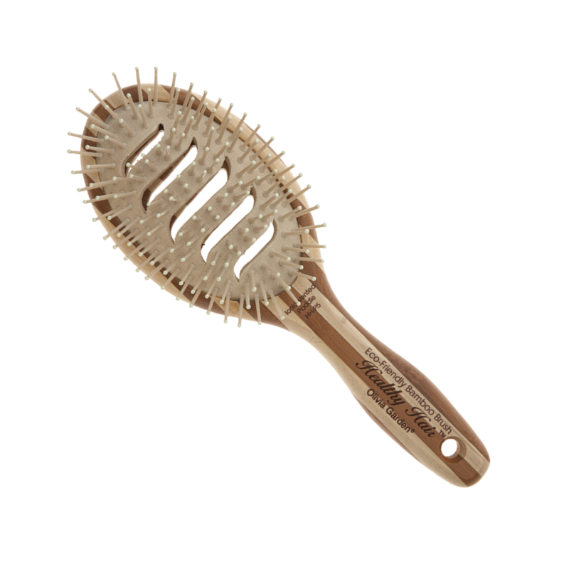 Щетка Olivia Garden Healthy Hair P5 бамбуковая продувная овальная