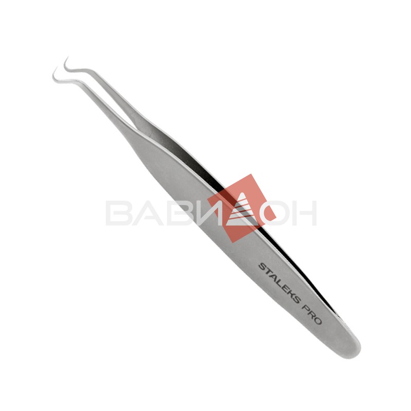 Пинцет Сталекс Expert для косметологии TE-50/1