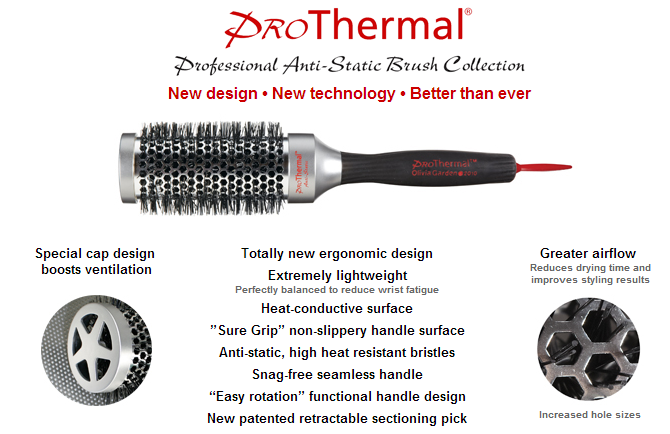 Термобраш Olivia Garden Pro Thermal T33