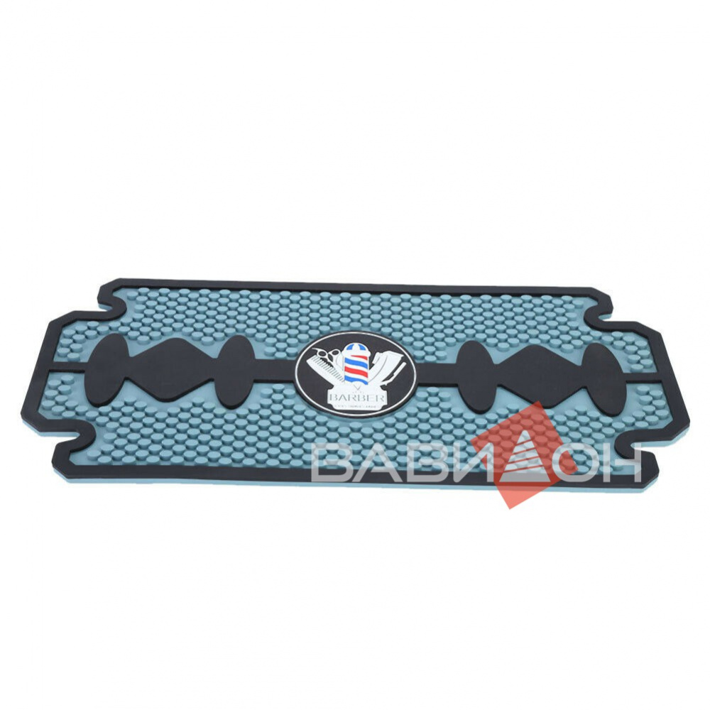 Силиконовый мат-коврик Barber Razor Blade 38*30см