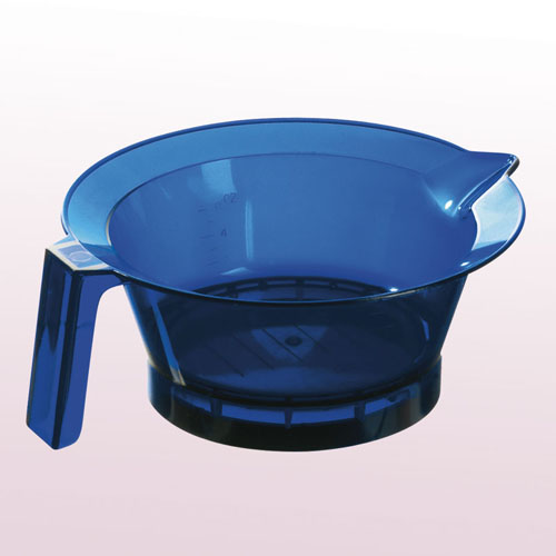 Миска KMS с резиновым кольцом и делениями прозрачная 3011697 764056