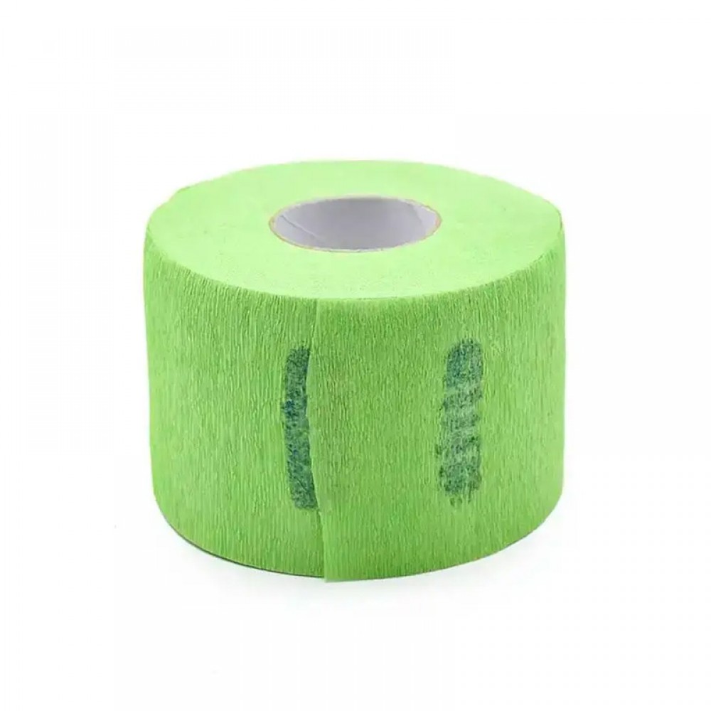 Защитный воротник SPL Barber зелёный 1 рулон 958000-3