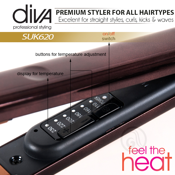 Утюжок Diva Feel The Heat Elite