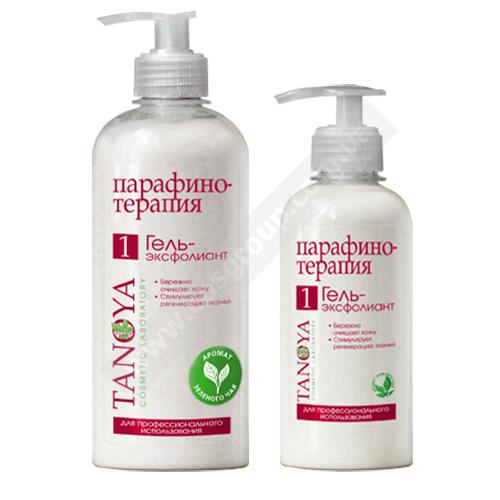 Гель-эксфолиант Tanoya с запахом зелёного чая 300мл