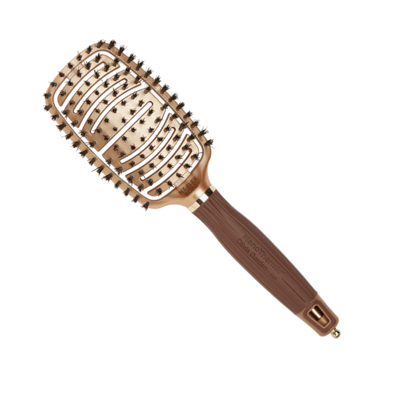 Щетка Olivia Garden NanoThermic Flex Boar