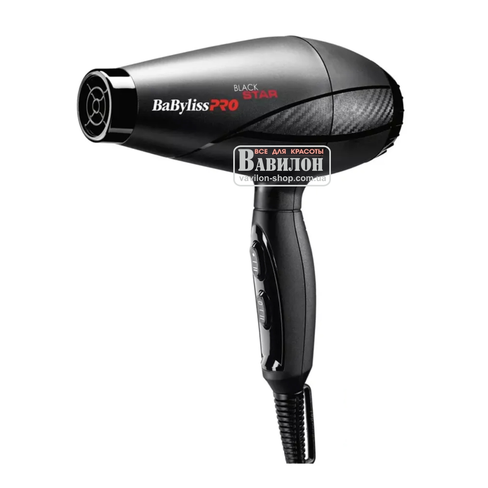 Фен Babyliss Black Star Ionic 2200W BAB6250IE