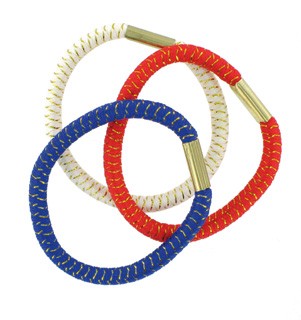 Гумки для волосся Sibel 3 шт 9331333 кольорові