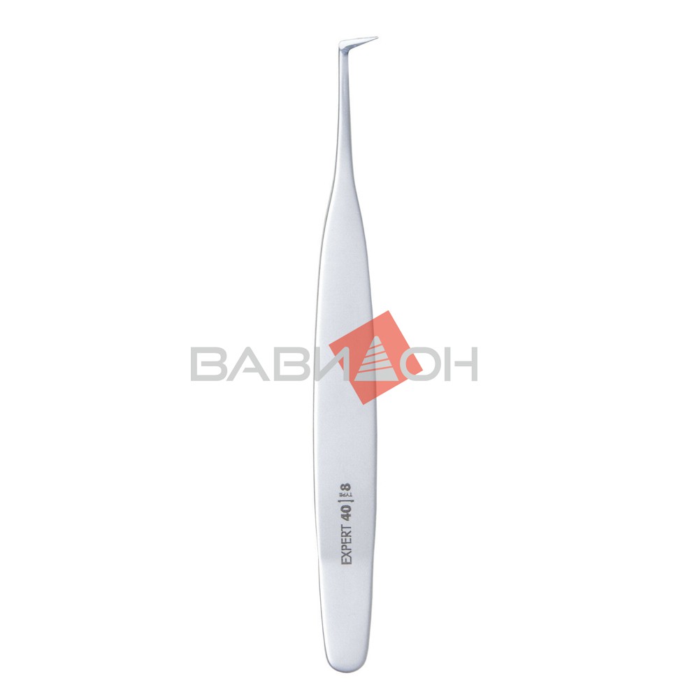 Пинцет Сталекс для ресниц "Башмачок" 85' TE-40/8