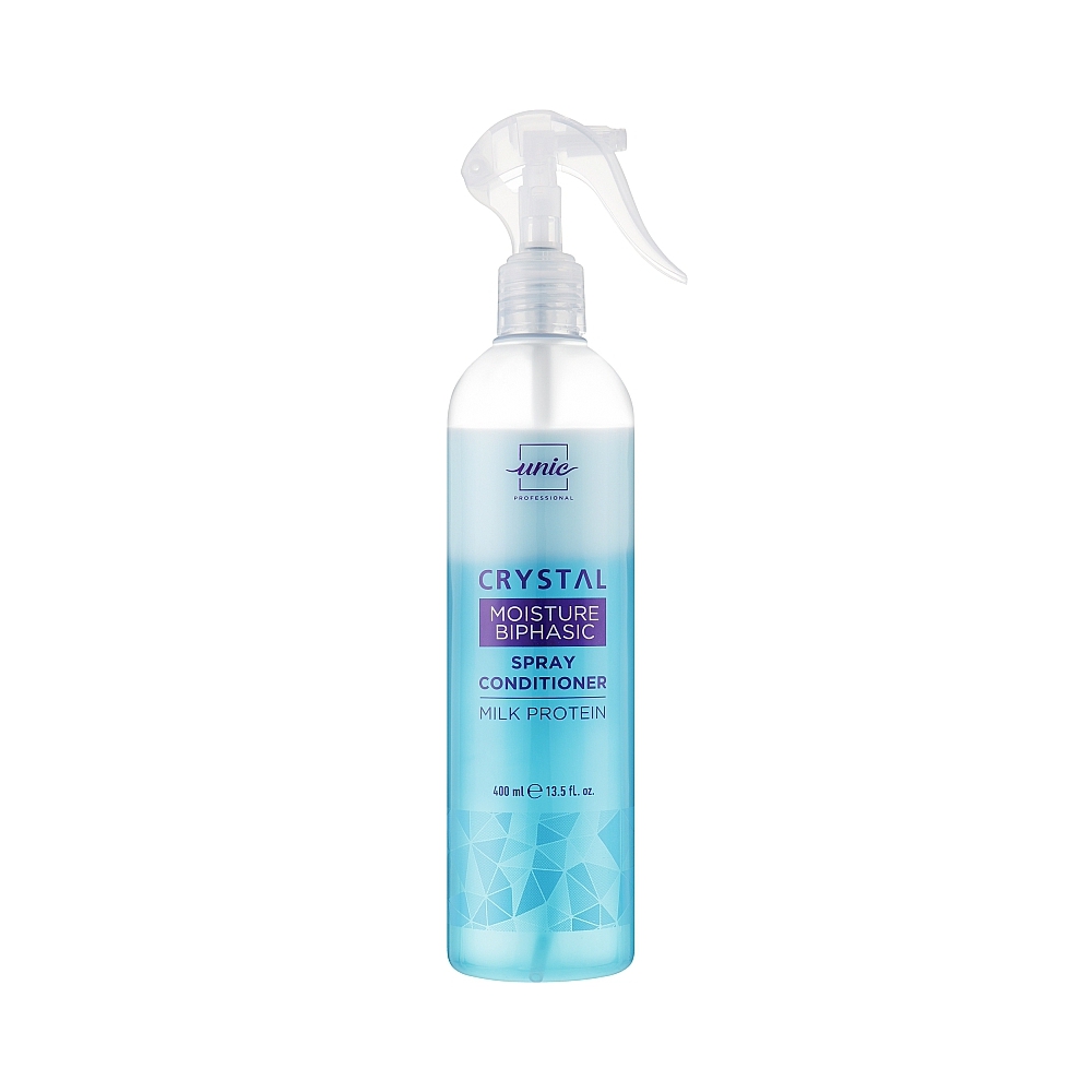 Двухфазный спрей-кондиционер Unic Crystal Moisture Biphasic Spray Conditioner увлажняющий 400мл