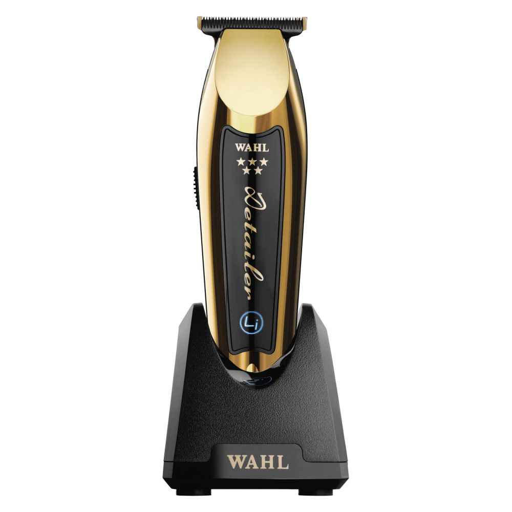 Машинка для стрижки Wahl Detailer Wide Cordless Li Gold Edition окантовочная 08171-716