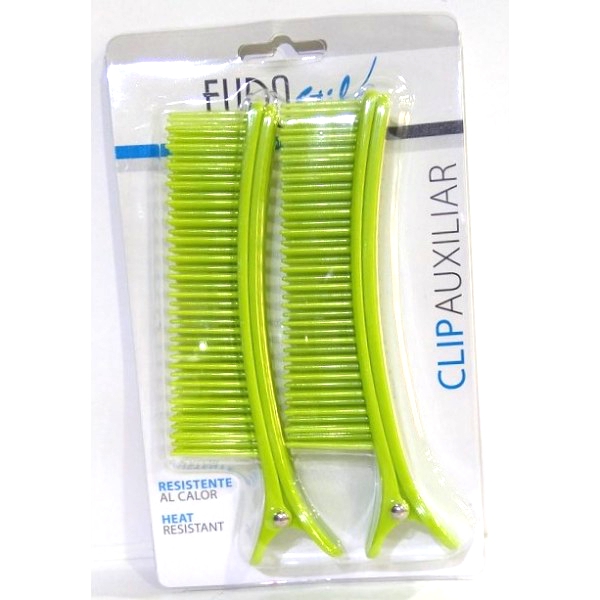 Зажим Eurostil с расчёской 04369