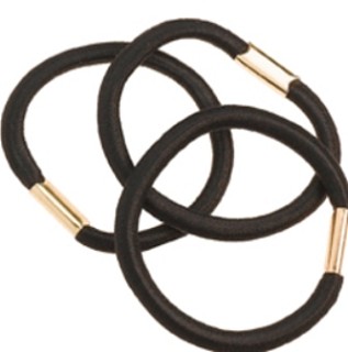 Резинки для волос Sibel 3 шт 9311113 черные