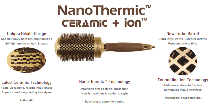 Термобраш Olivia Garden Nano Thermic 34мм