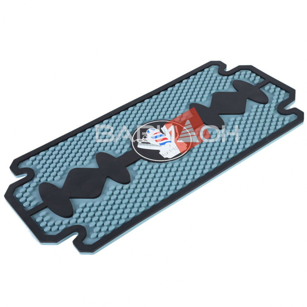 Силиконовый мат-коврик Barber Razor Blade 38*30см