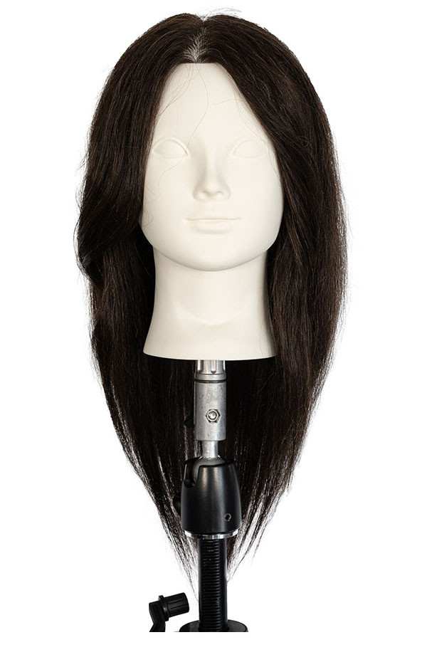 Голова манекен Exalto Professional Olivia 40см (брюнетка) REF1023