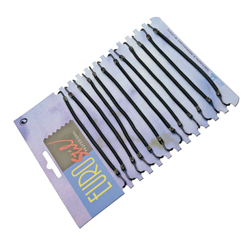 Гумка для волосся Eurostil чорна 00858