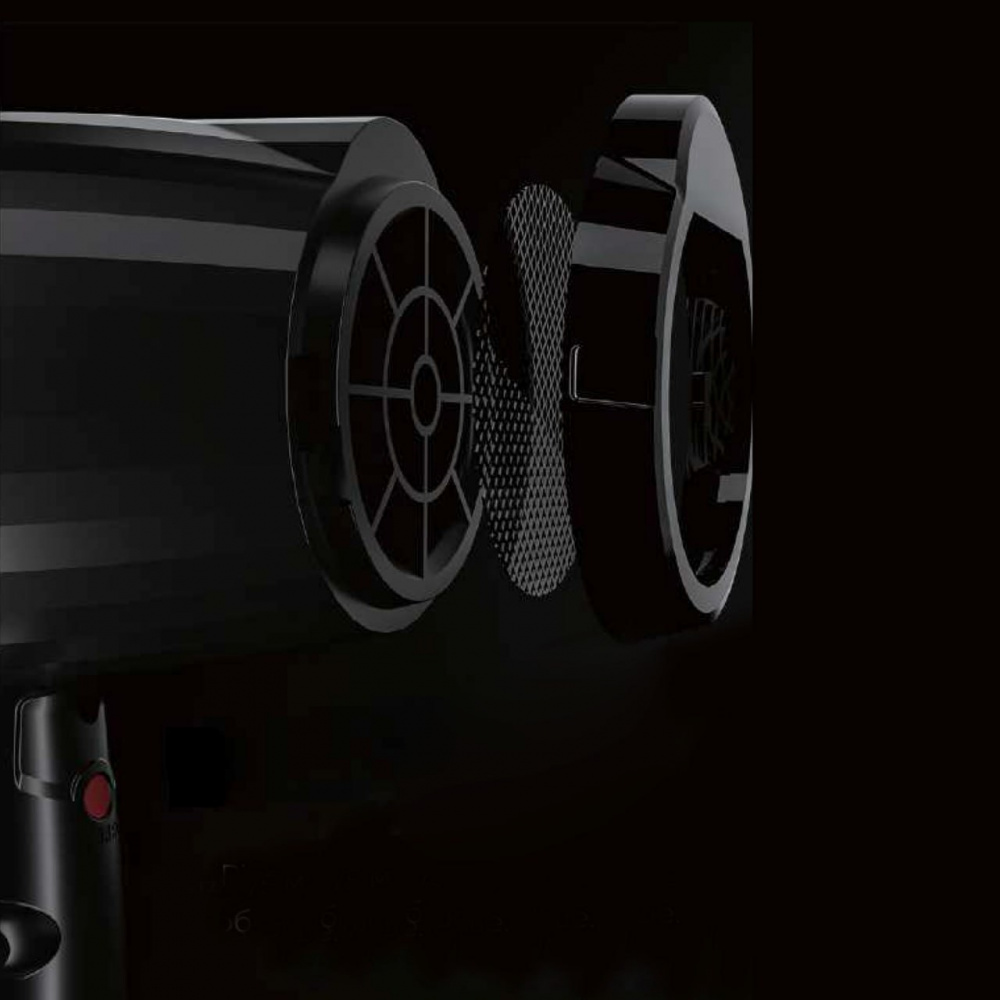 Фен JRL Forte Pro Black 2400W JRL-FP2020L