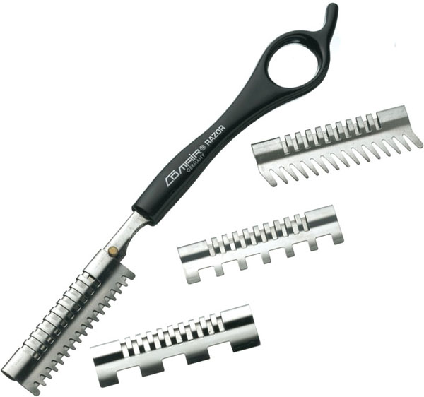 Бритва KMS 4-мя мет. насадками  7000401/764065