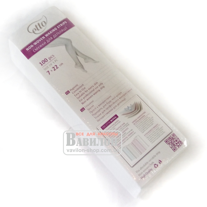 Полоски для депиляции ETTO 100шт 7*22 см