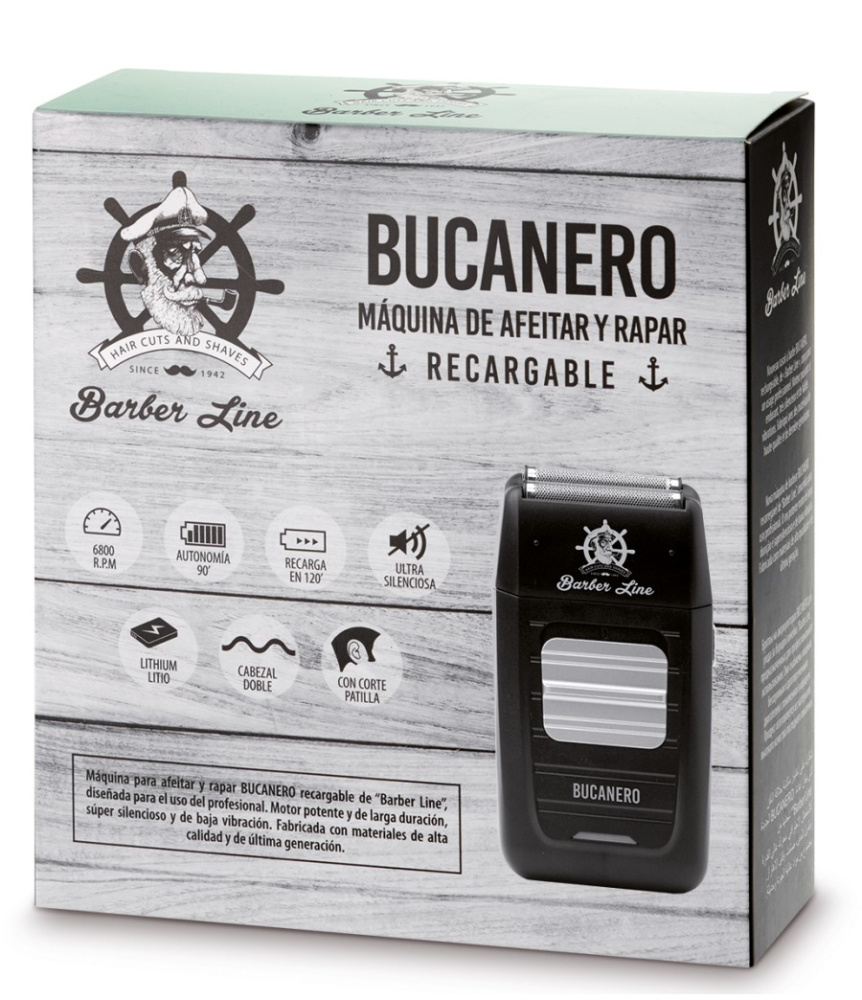 Бритва шейвер EuroStil Barber Line Bucanero 06412/50