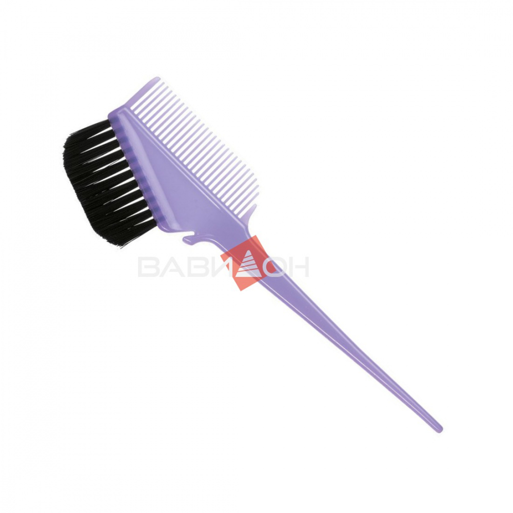 Кисточка KMS широкая с расческой и креплением 3011675/0791134