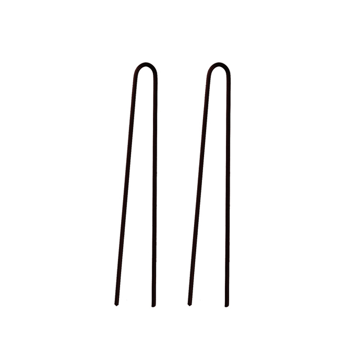 Шпильки ES 200гр.01860/50 черные 6см