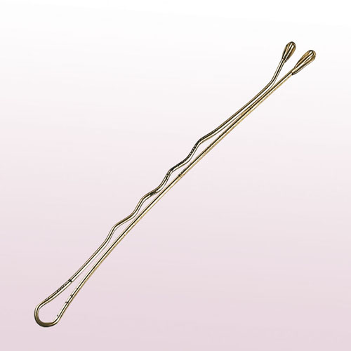 Невидимки KMS 70мм (золотистая) 24 шт 3150140/754012