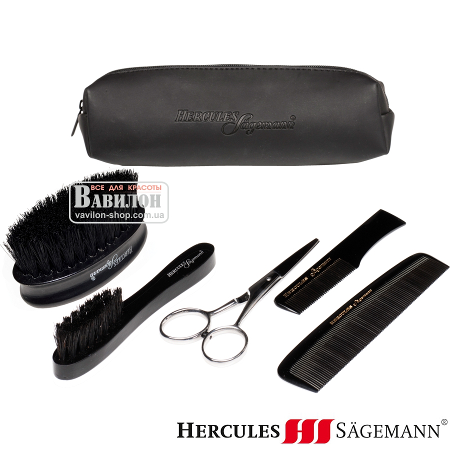Набор Hercules для ухода за бородой и усами 6 предметов